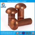 Copper round head solid rivets with all kinds